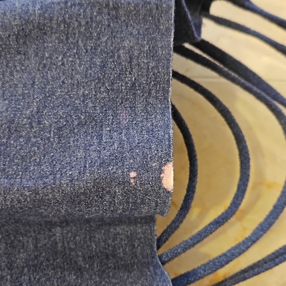 WOMEN'S BLACK BEAD NAVY BLUE SWEATSHIRT SWEATER HOODIE PULLOVER SZ MEDIUM $35 - Picture 6 of 6